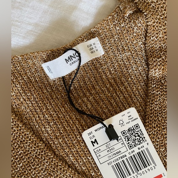 Mango - Knit Top NWT - Picture 2 of 4